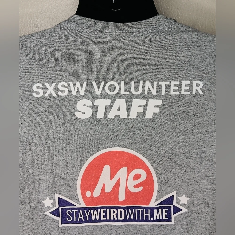 SXSW Music Festival Adult XL Band T-shirt Staff Volunteer South By Southwest Tee